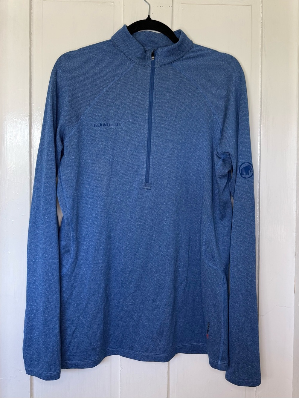 Mammut Heathered Blue Half-Zip Pullover